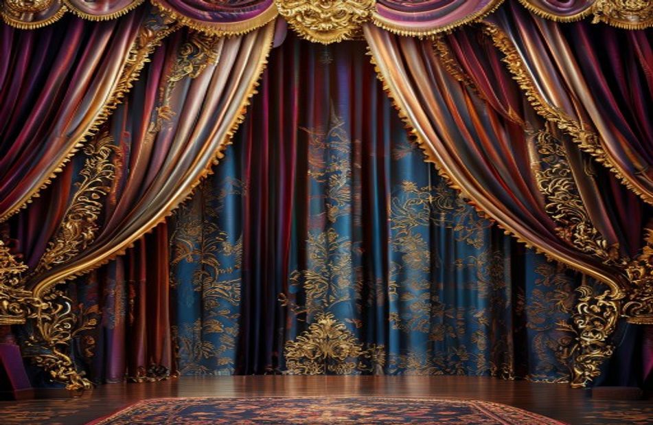 Stage Curtain Wallpaper