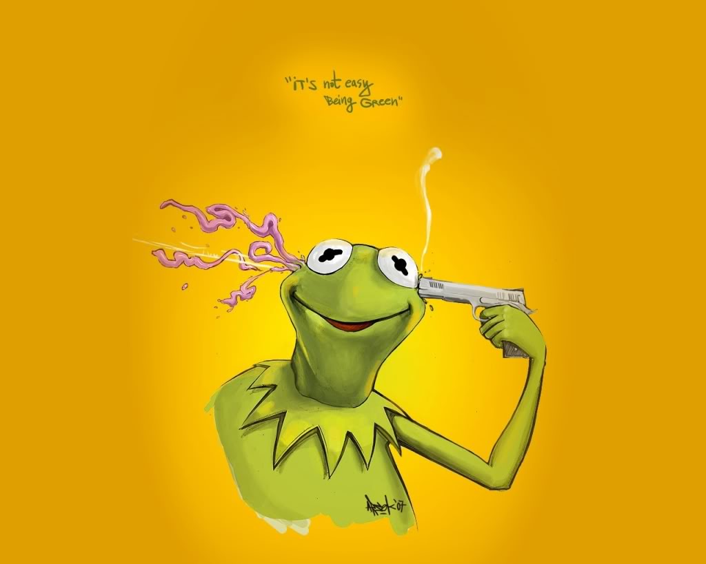 Bad Kermit Wallpaper Desktop Background