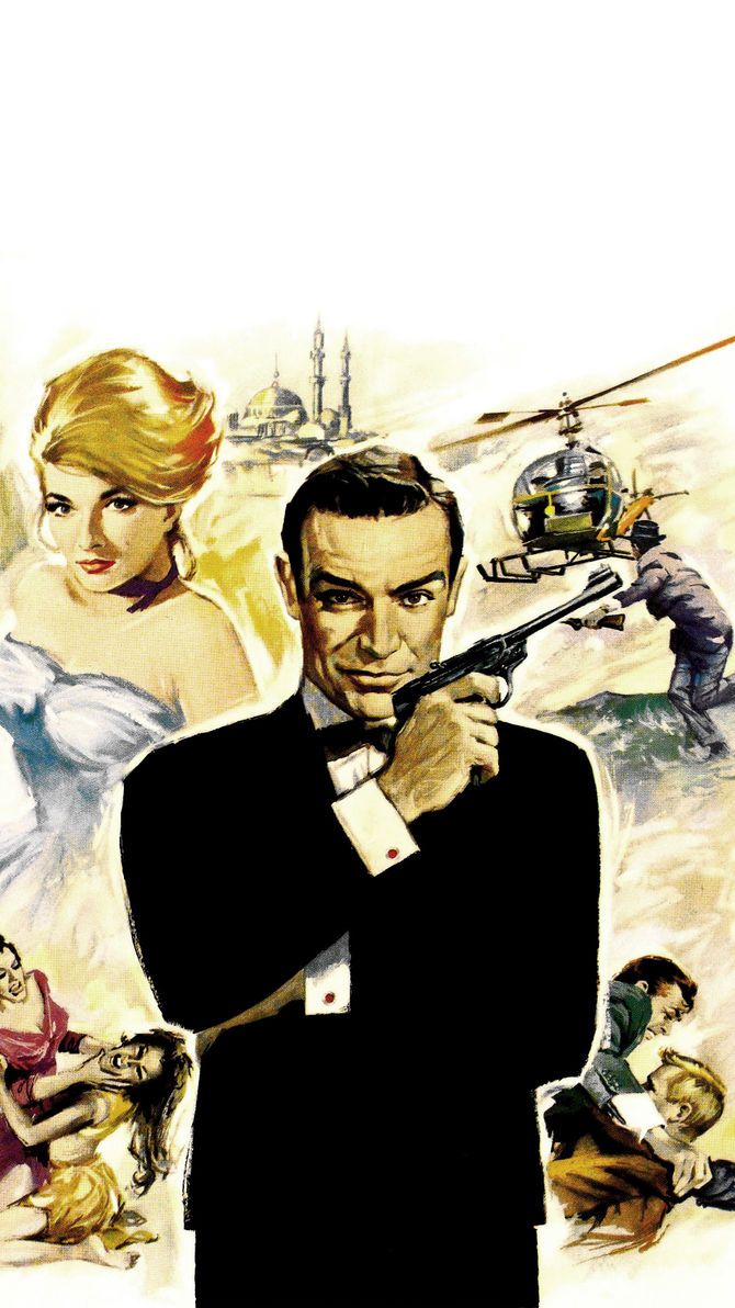 From Russia With Love Phone Wallpaper Moviemania James