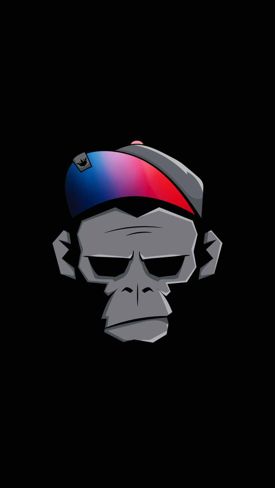 Cool Gorilla iPhone Art 81lax2zhmvb0myt4 Wallpaper