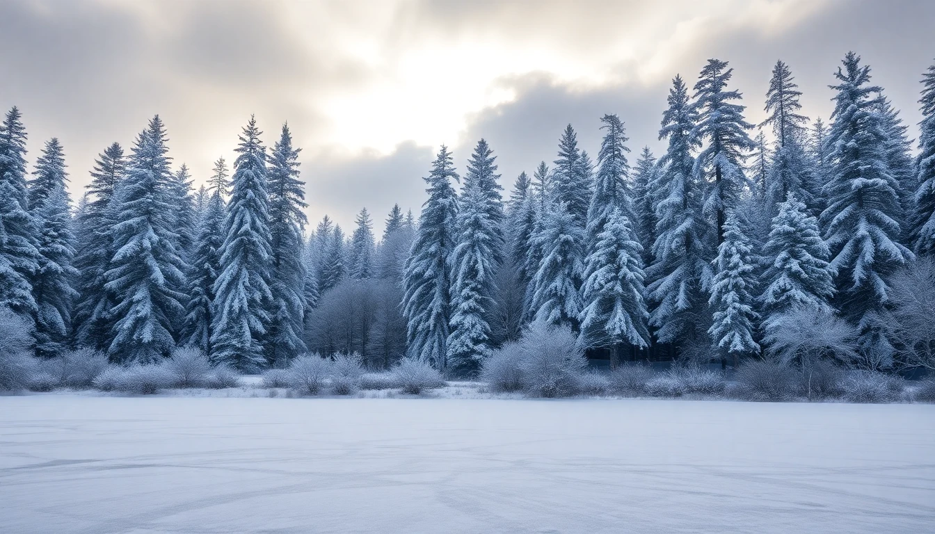 Nature 8k Winter Wallpaper