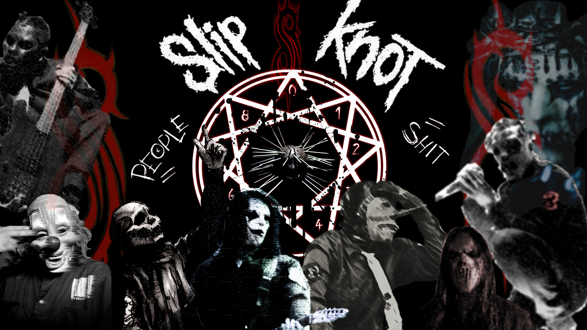 Slipknot Band Wallpaper  Download to your mobile from PHONEKY