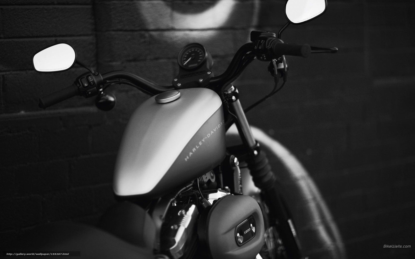Wallpaper Harley Davidson Sportster Xl1200n Nightster