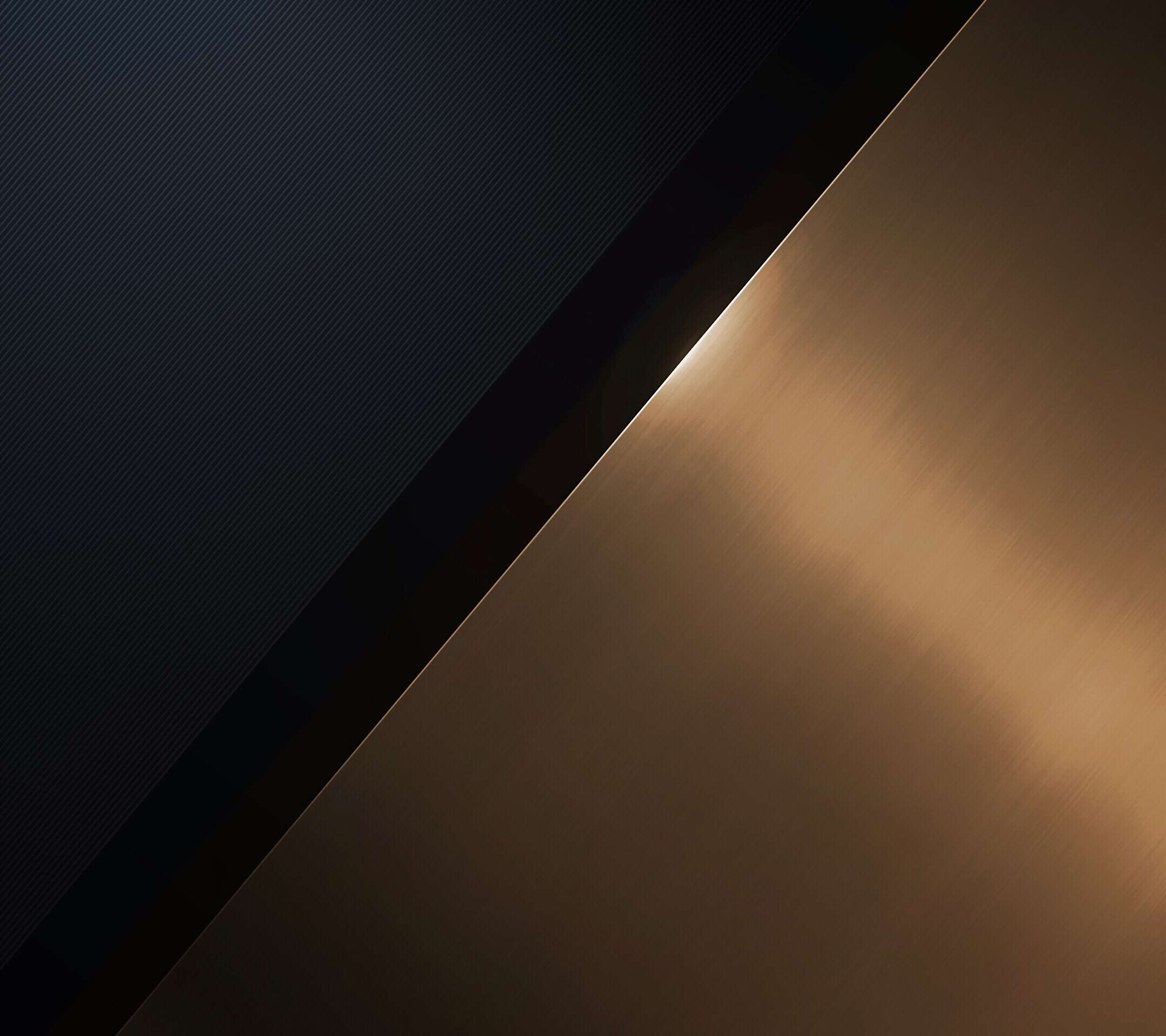 Bronze Flat Metallic Wallpaper