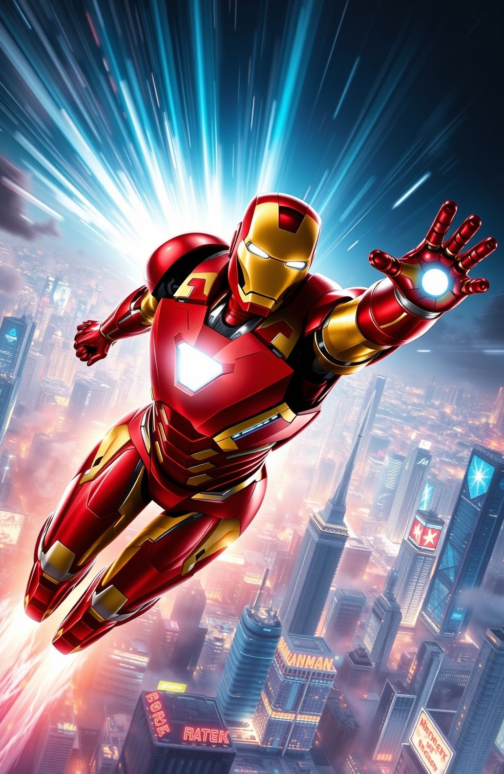 Iron Man Snap Wallpaper