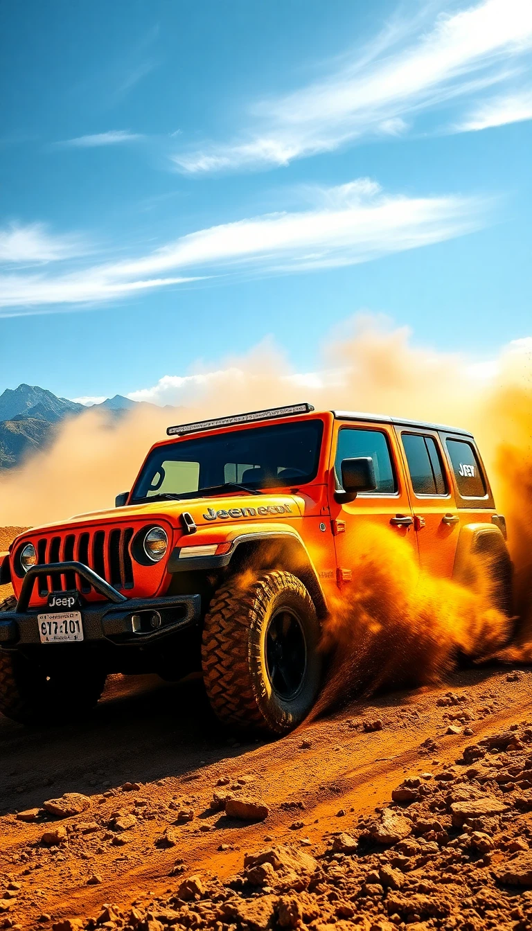 Jeep Racing HD Wallpaper