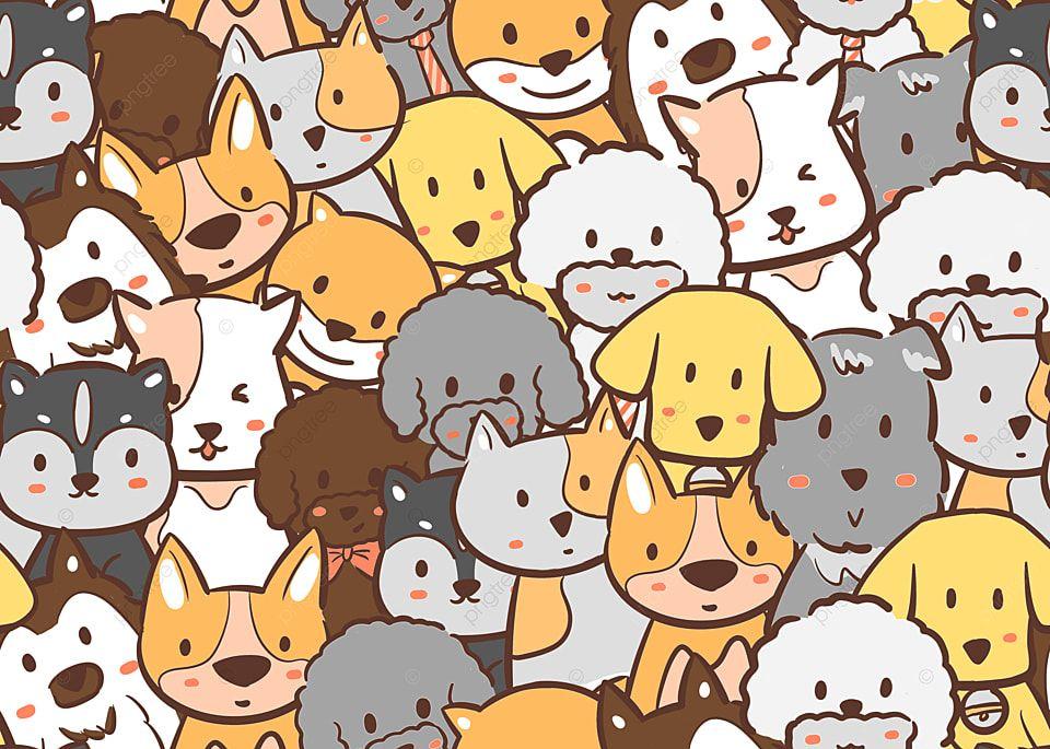 Cute Cartoon Dog Wallpaper Background Puppy