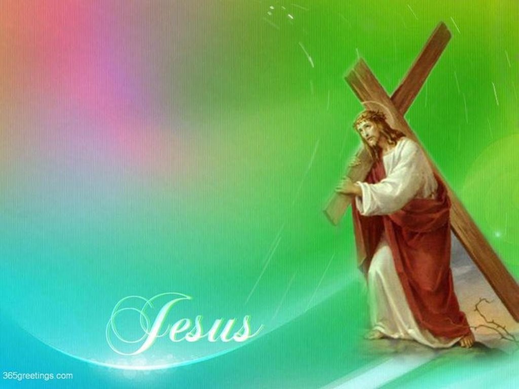 Jesus With Cross Wallpaper Christian And Background