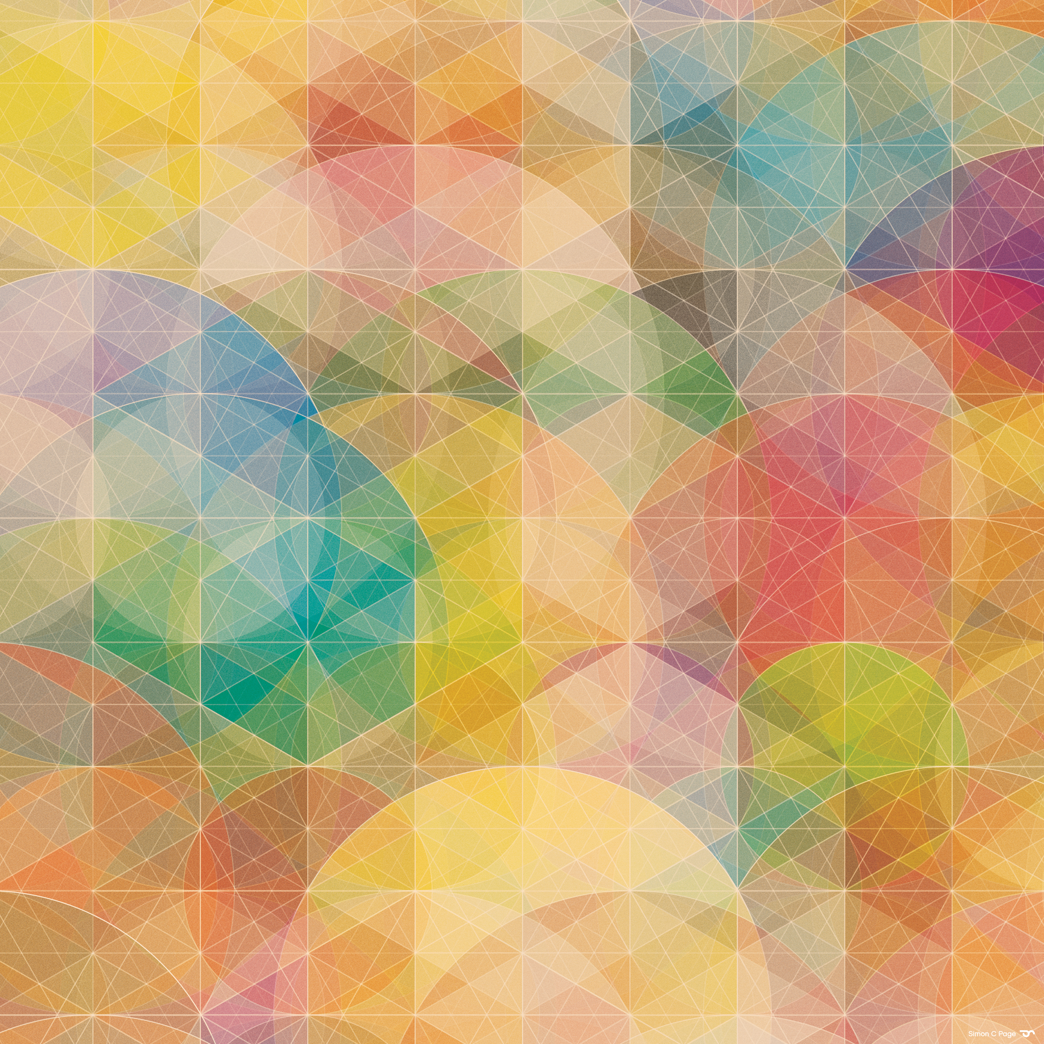 These Gorgeously Geometric Retina Wallpaper For Your New