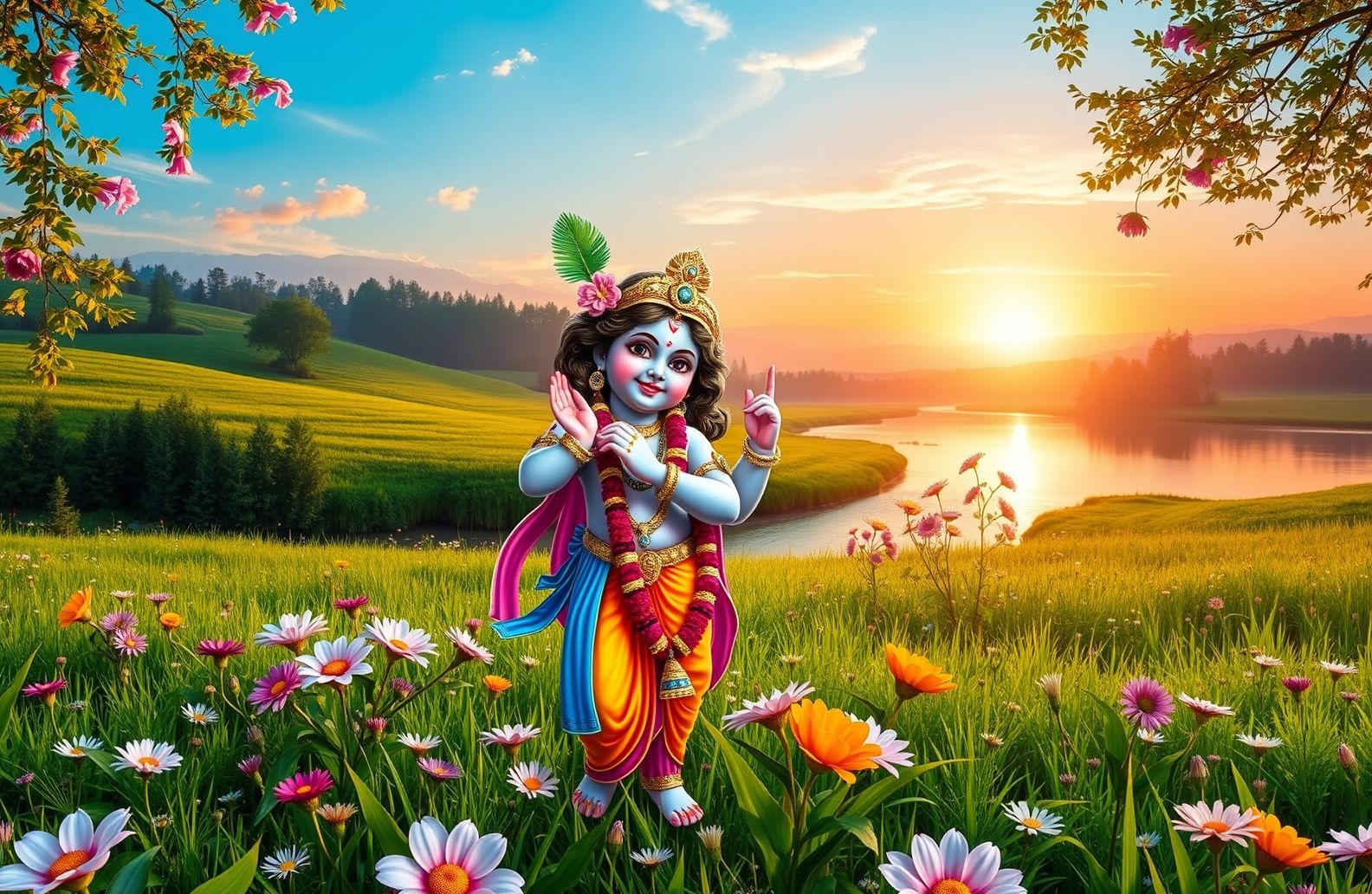 Lord Krishna Wallpaper Hd