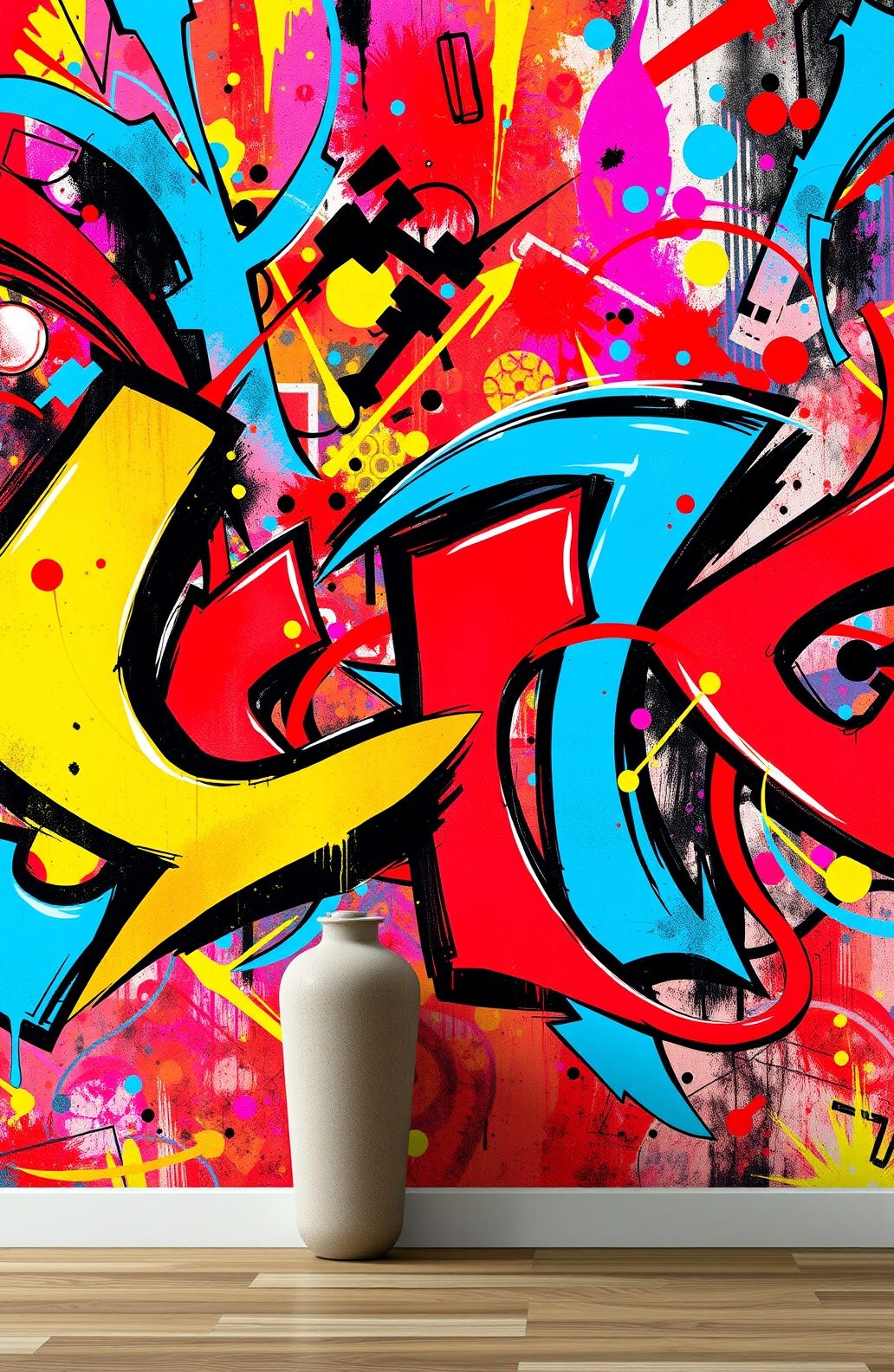 Abstract Graffiti Wallpaper
