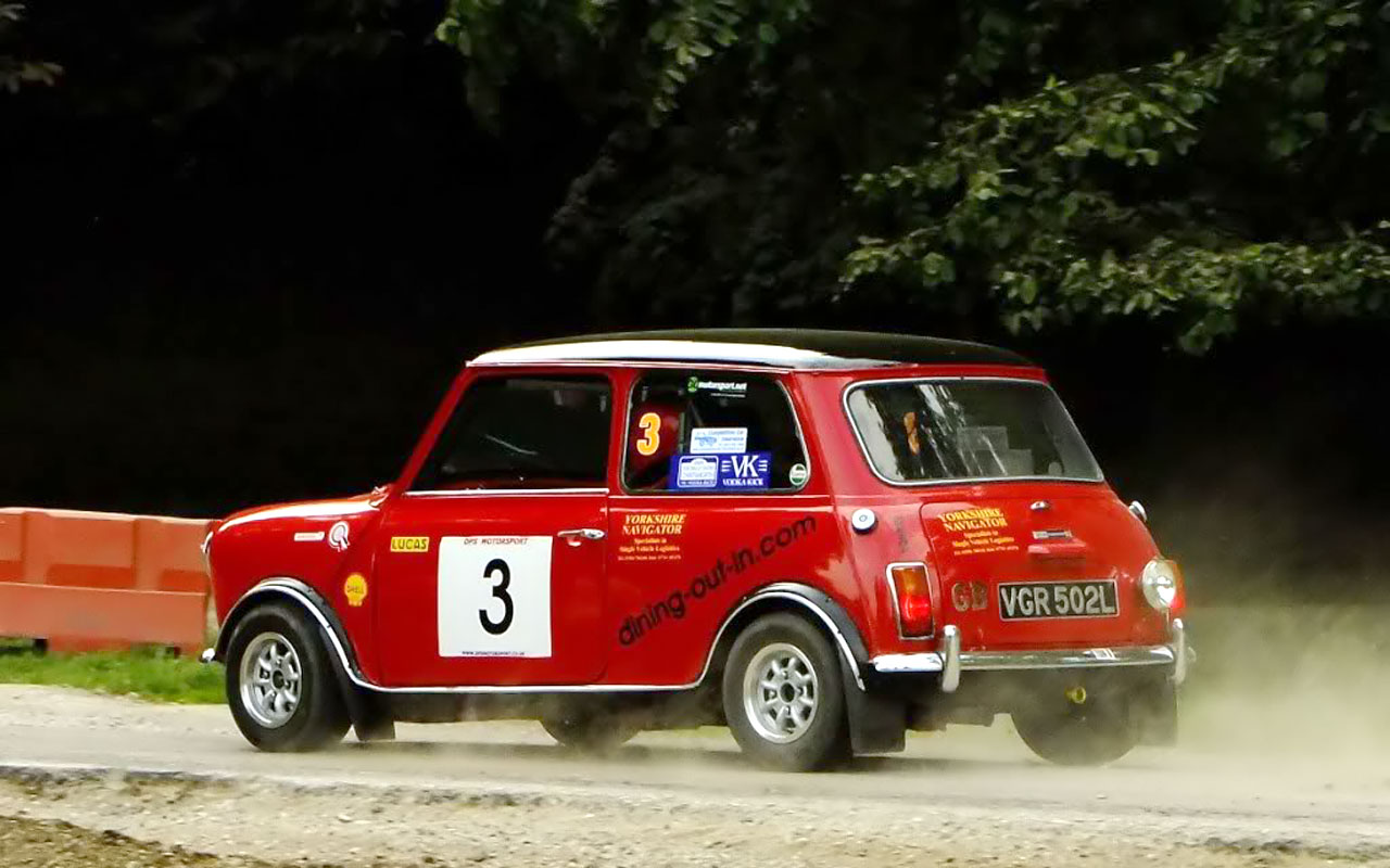 Classic Mini Cooper Rally