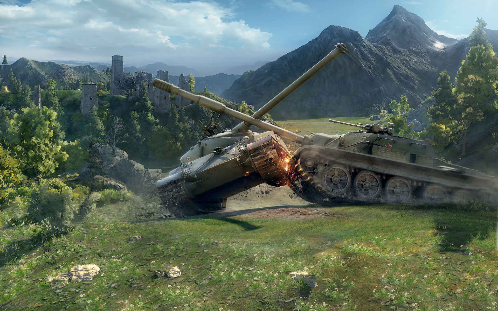 World Of Tanks Battle Wallpaper HD