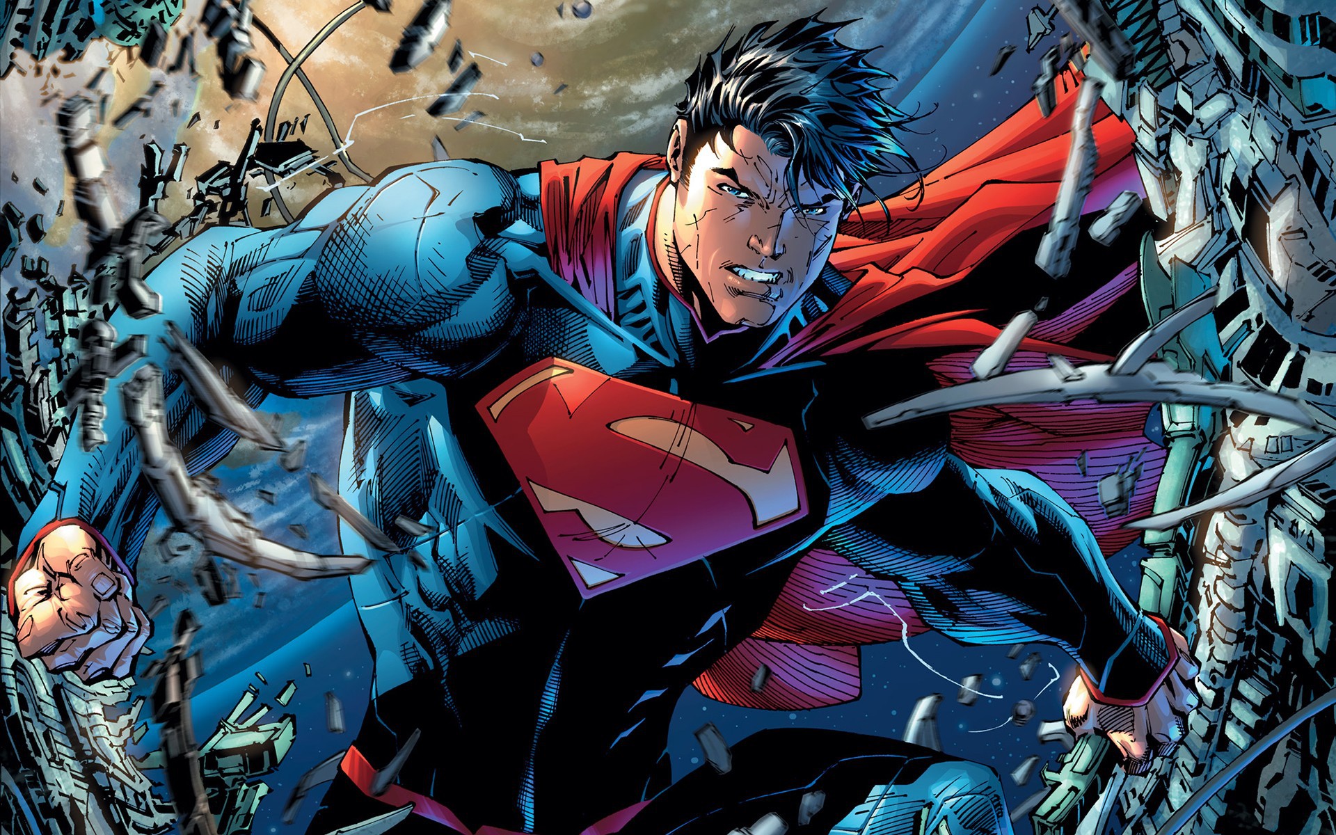 Superman Dc Ics Man Of Steel Wallpaper And Image