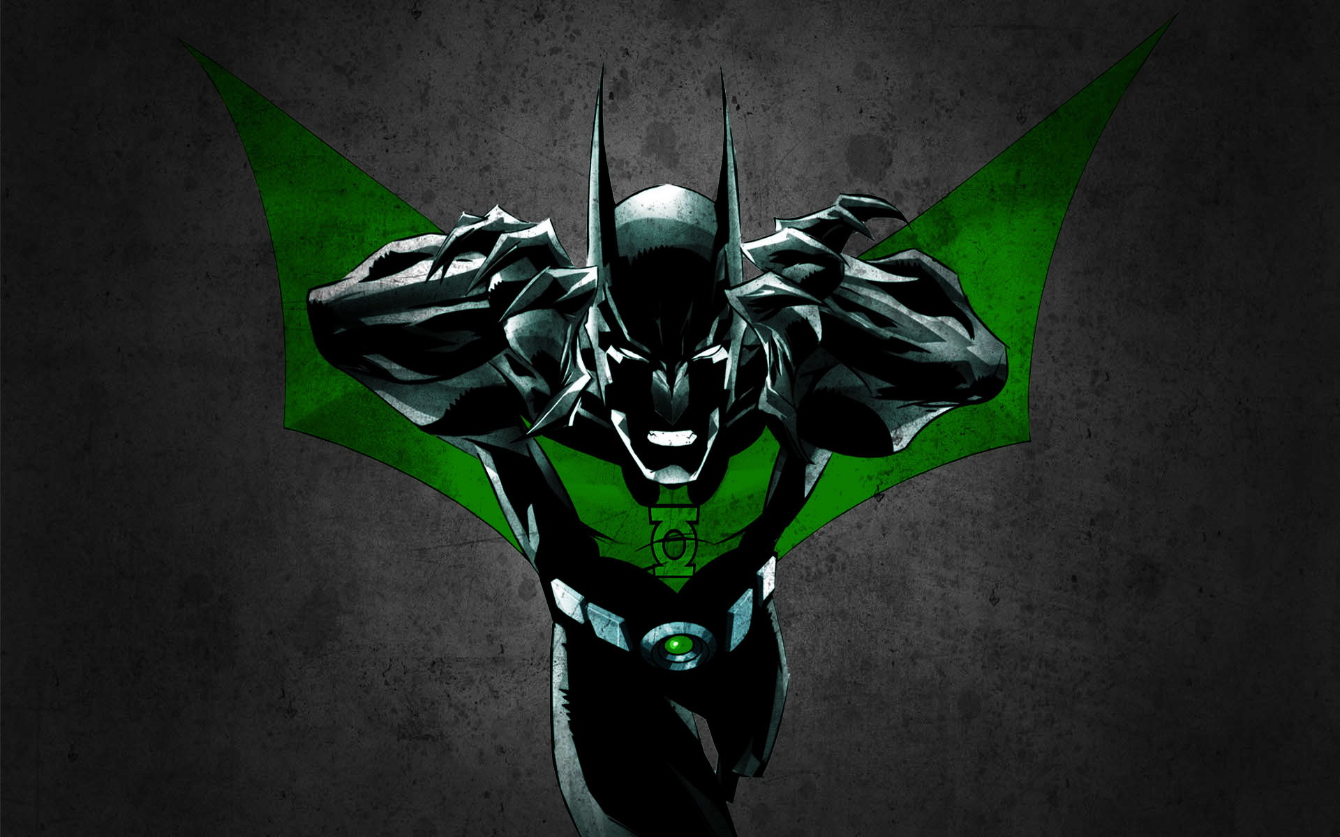 Batman Beyond Green Lantern HD Wallpaper Background