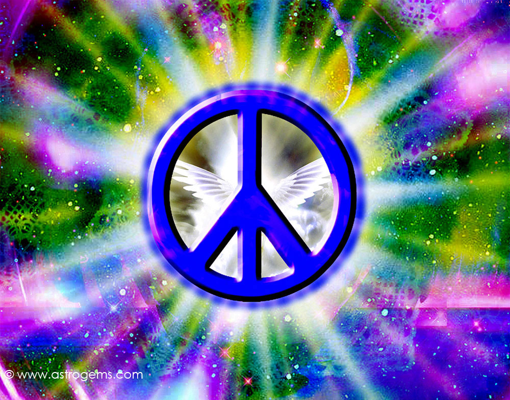 Peace Sign Desktop Wallpaper Image High Definition