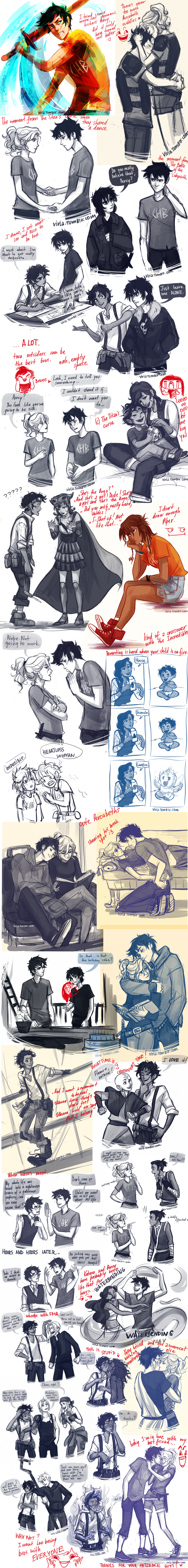 Clearly Don T Draw Enough Percy Jackson By Viria13