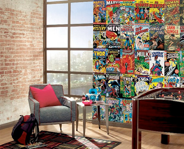 Marvel Ic Book Cover Wallpaper Mural At Werd