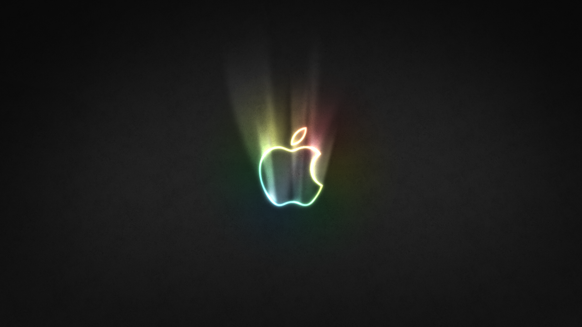 Download apple glowing logo wallpaper HD wallpaper