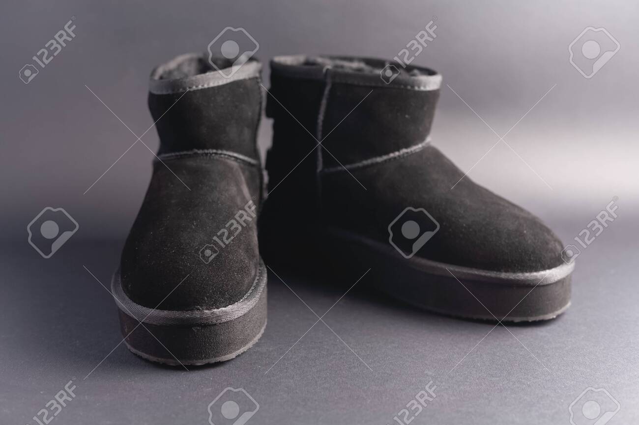 🔥 Free download Black Suede Uggs Stock Photo On A Black Background ...