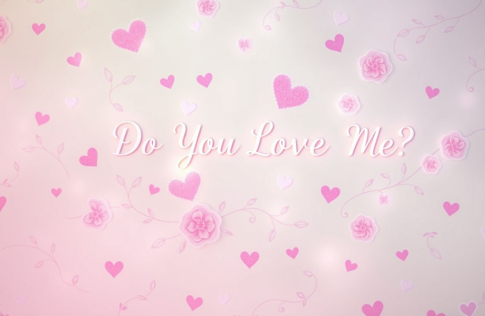 Do You Love Me Wallpaper