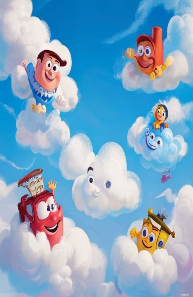Toy Story Cloud Wallpaper