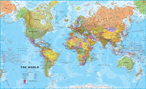 World Map Image Large