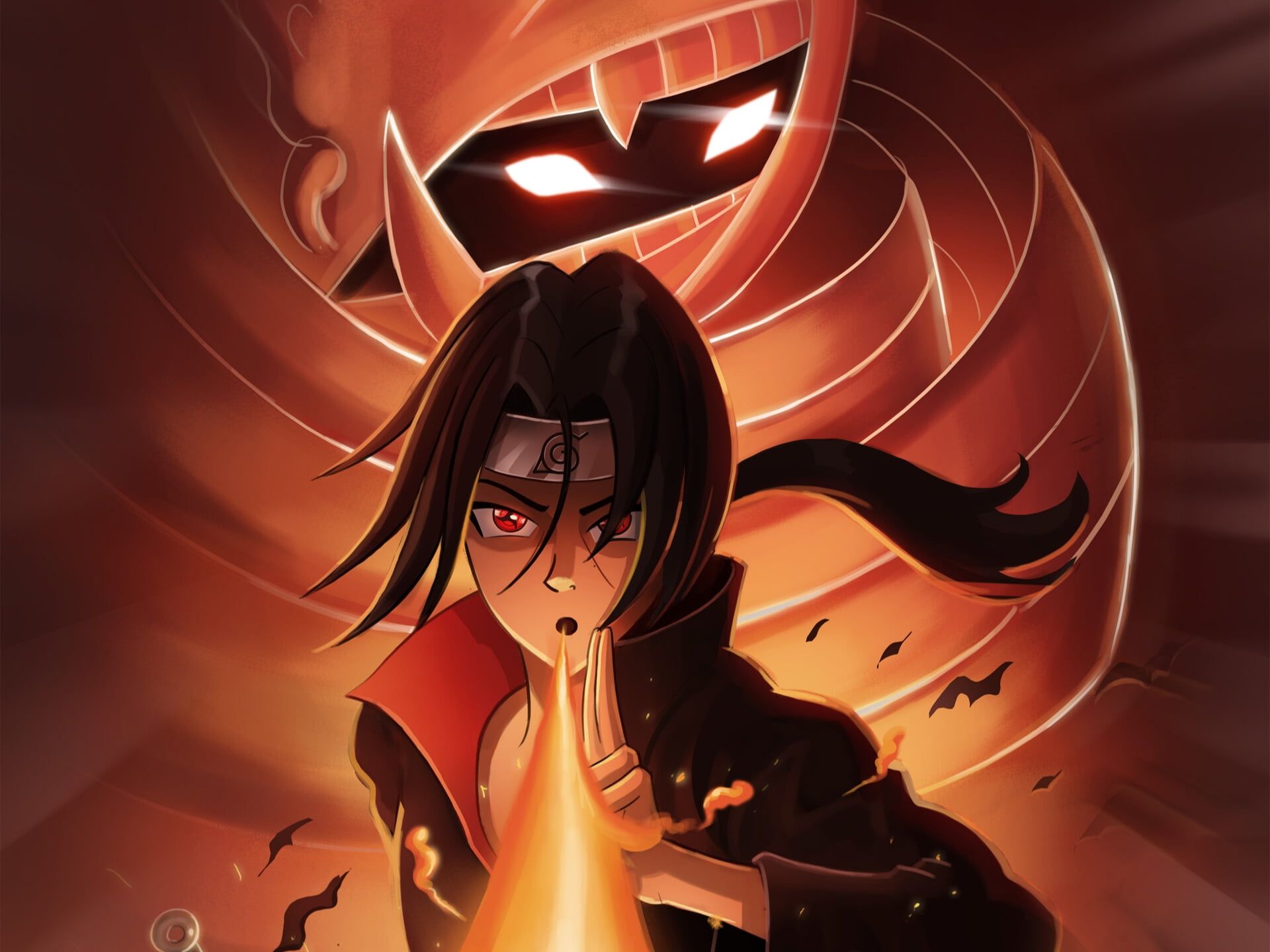 Uchiha Itachi Sharingan Wallpaper
