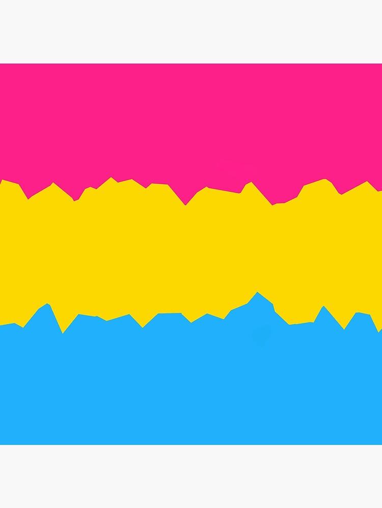 Pansexual Pride Flag Lgbtq Munity Poster By