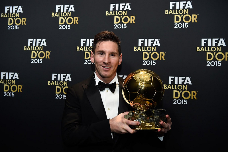 Lionel Messi Beats Ronaldo And Neymar To The Fifa