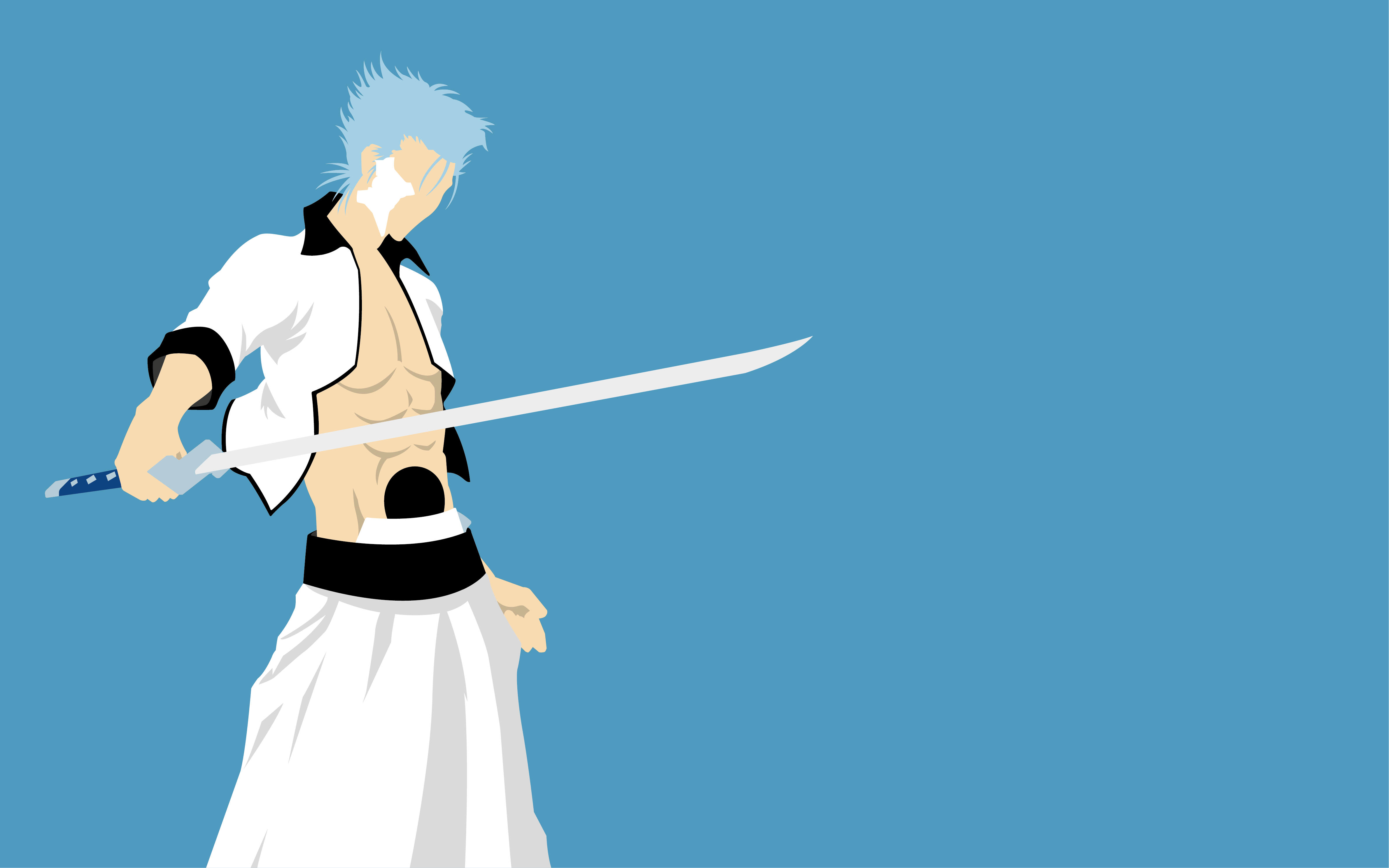 Grimmjow Jaegerjaquez Anime Bleach 4k Ultra HD Wallpaper By