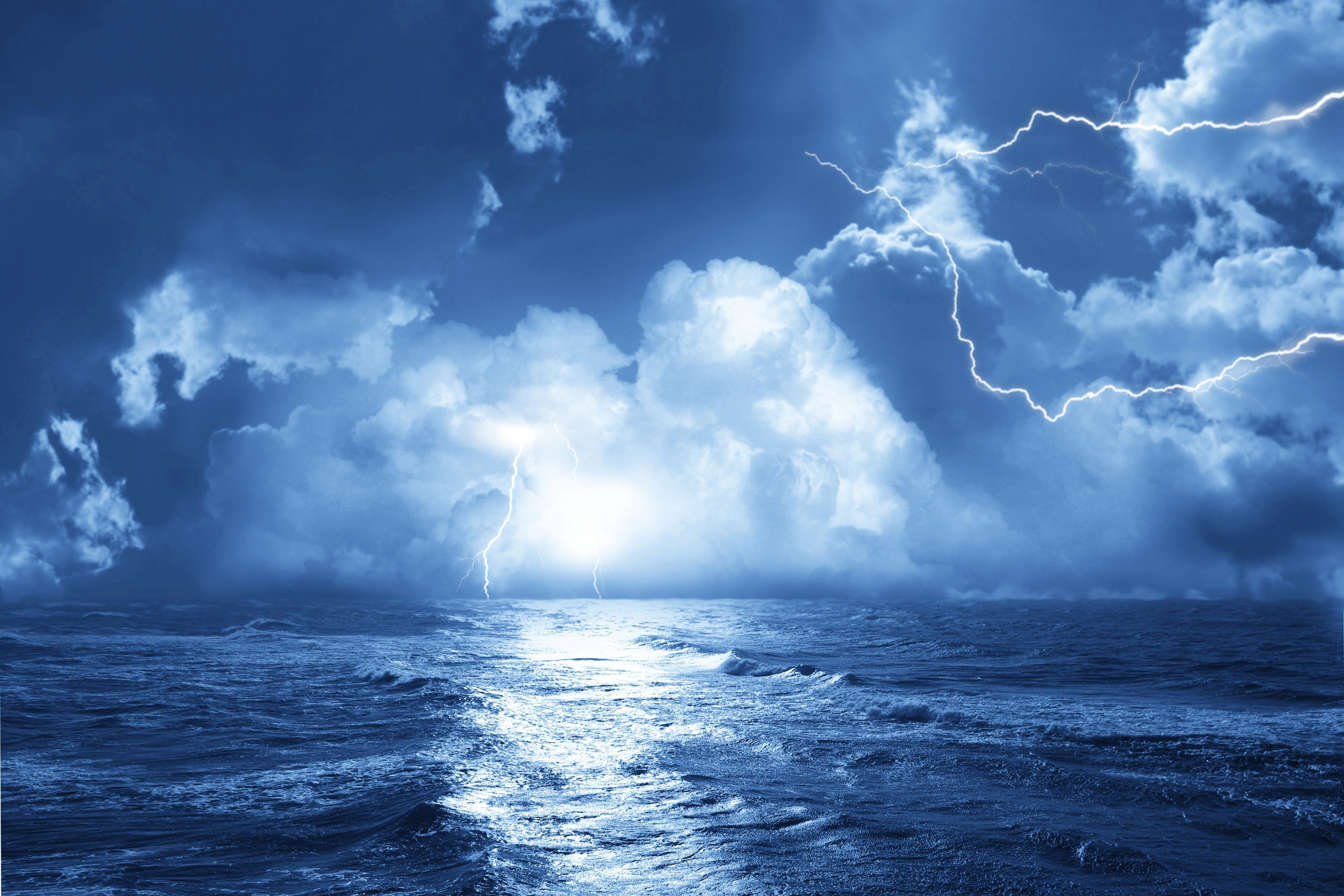 Ocean Storm Desktop Background Wallpaper