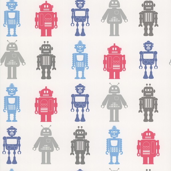 Retro Robot Wallpaper From Total