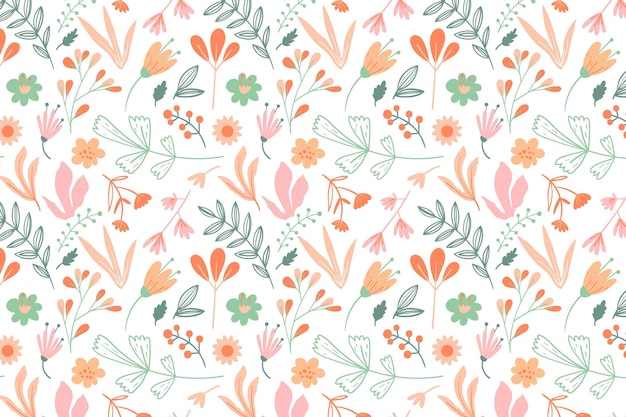 Floral Pattern Wallpaper