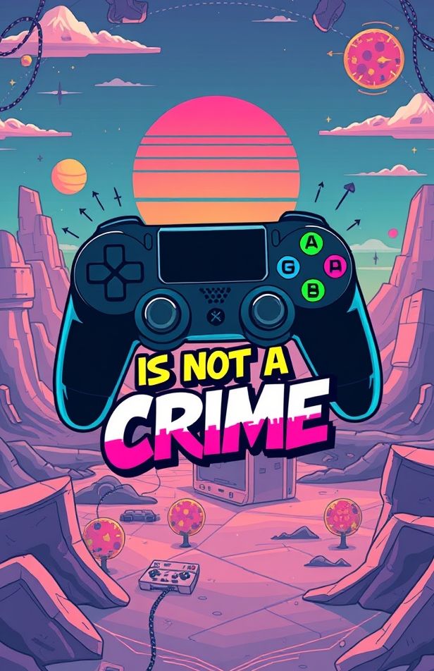Gaming Is Not A Crime Wallpaper
