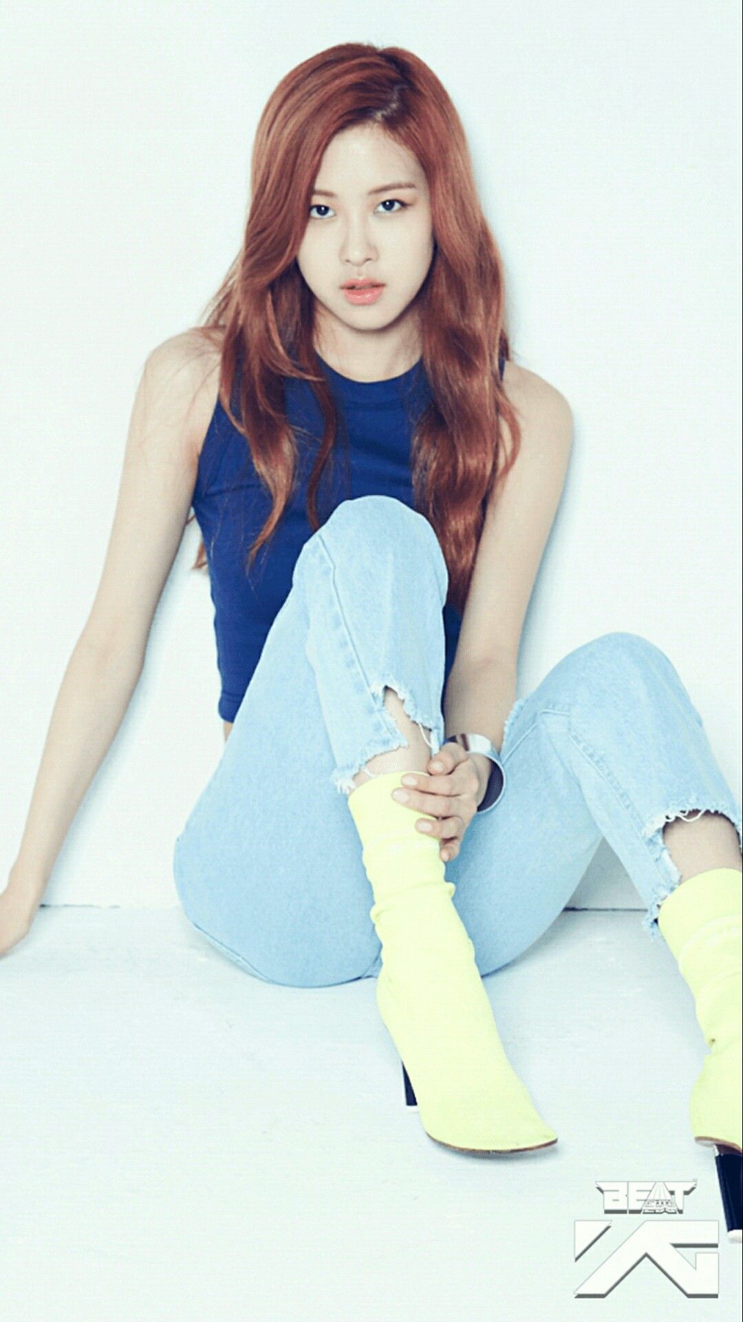 Blue Jeans Again Ros Parkchaeyoung Wallpaper Beatevo Yg