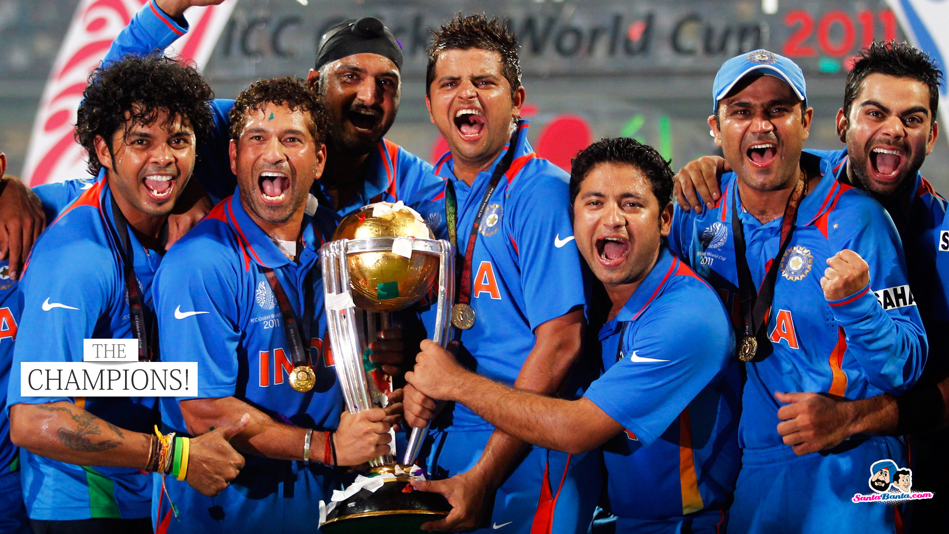 Team India World Cup Wallpaper HD
