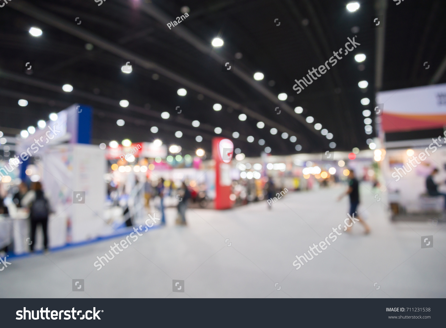 Abstract Blur People Trade Show Expo Stock Photo Edit Now