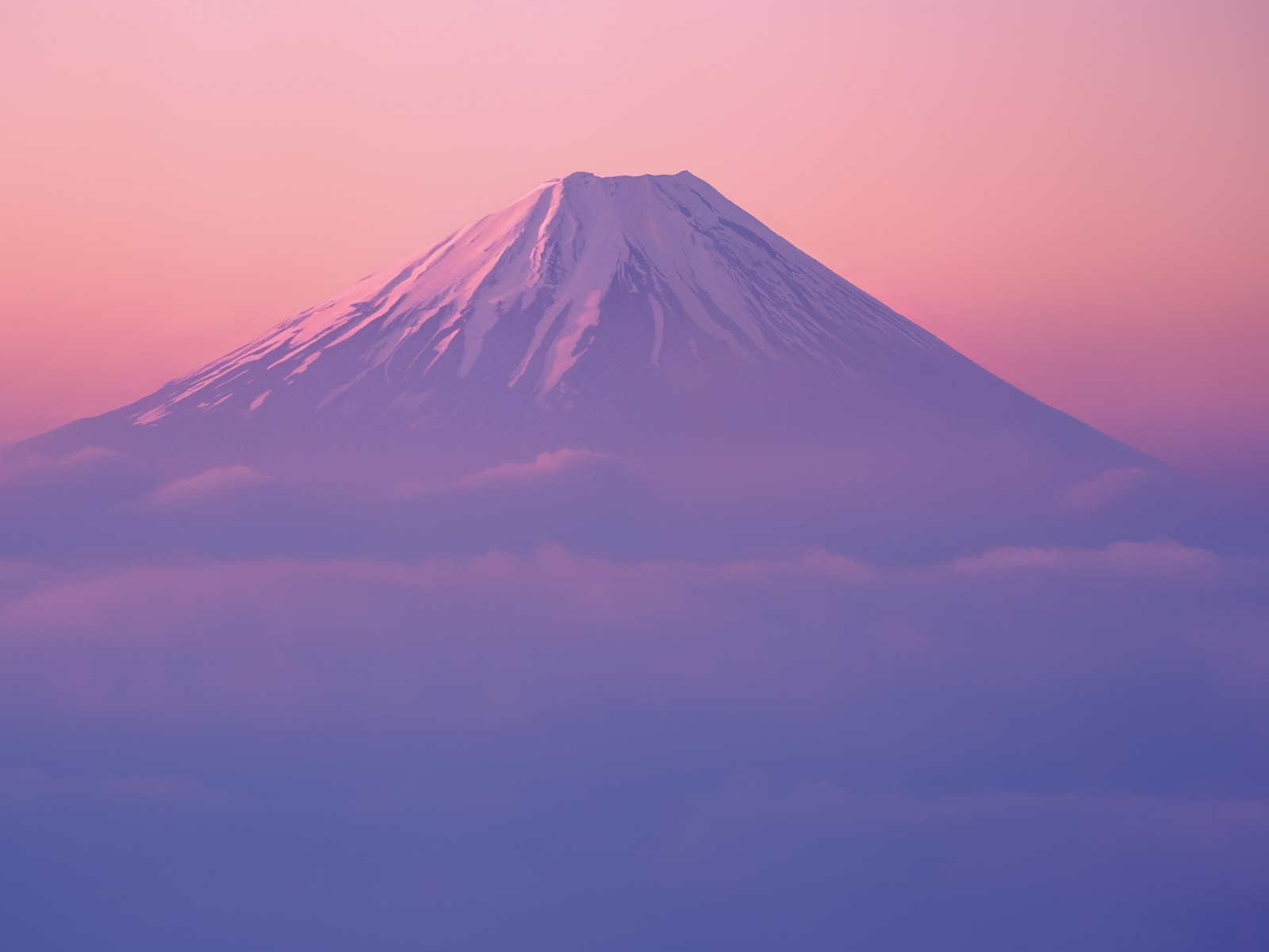 Mac Os X Mt Fuji Wallpaper Stock Photos