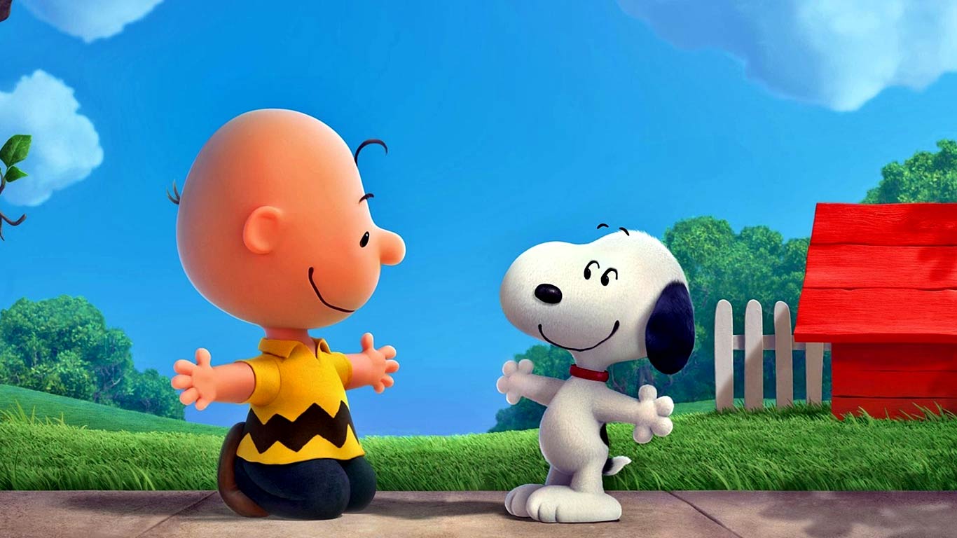Charlie Brown Snoopy In The Peanuts Movie HD Wallpaper For