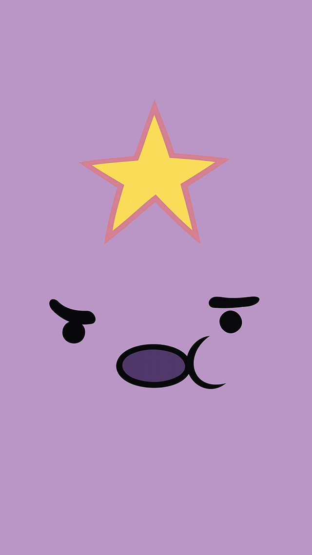 Adventure Time Lumpy Space Princess iPhone Wallpaper