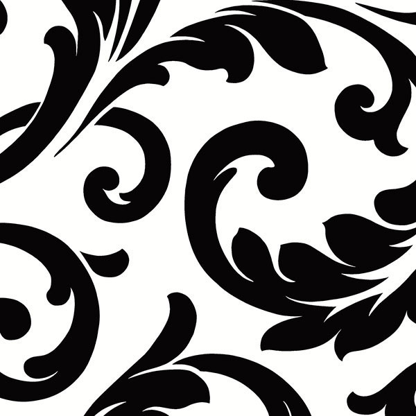 Scale Scroll In Black And White Vg26237p Traditional Wallpaper