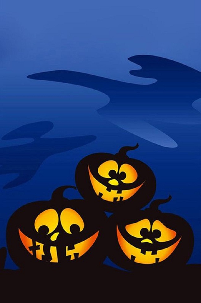 Scary iPhone Halloween Wallpaper