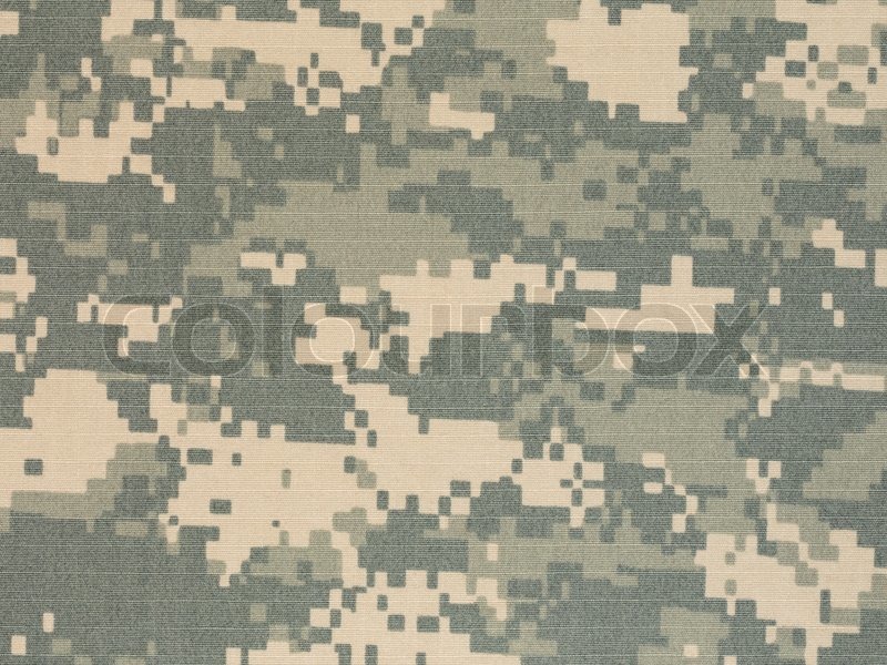 Us Armee Acu Digital Camouflage Stoff Textur Hintergrund Stock Foto