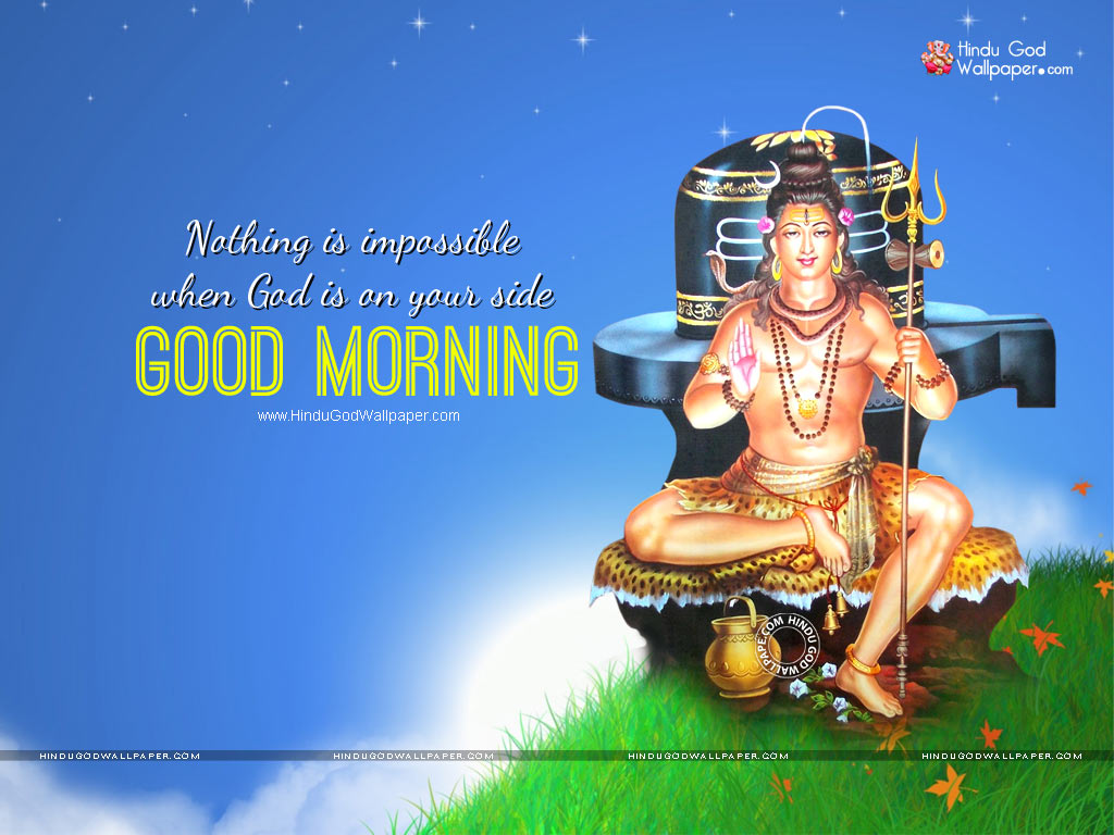 Hindu God Good Morning Wallpaper Image Photos