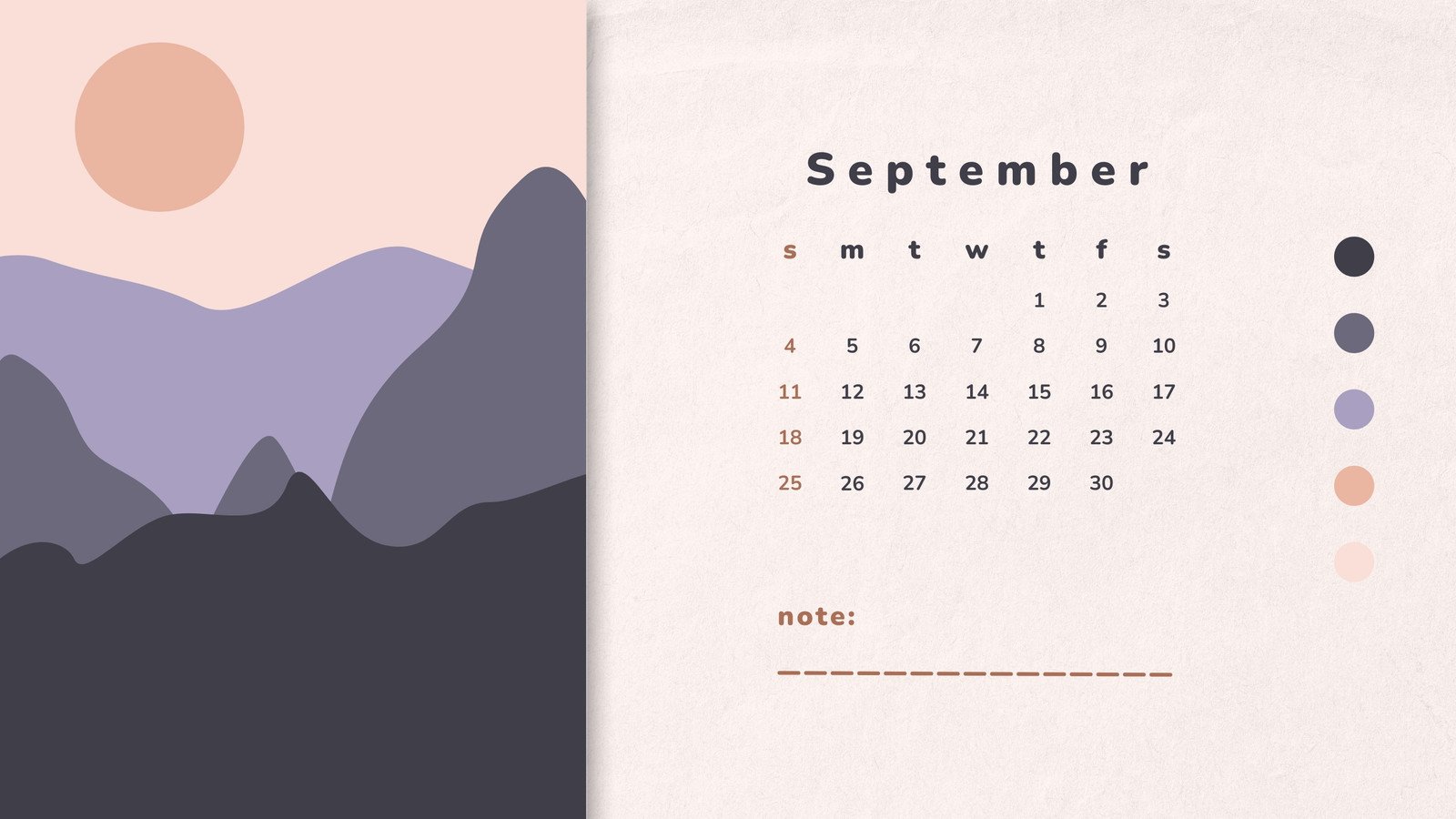 September 2022 wallpapers  55 FREE desktop  phone calendars