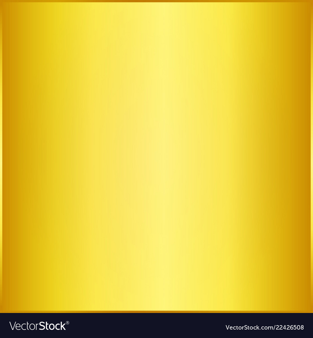 Clean Golden Plate Background Royalty Vector Image