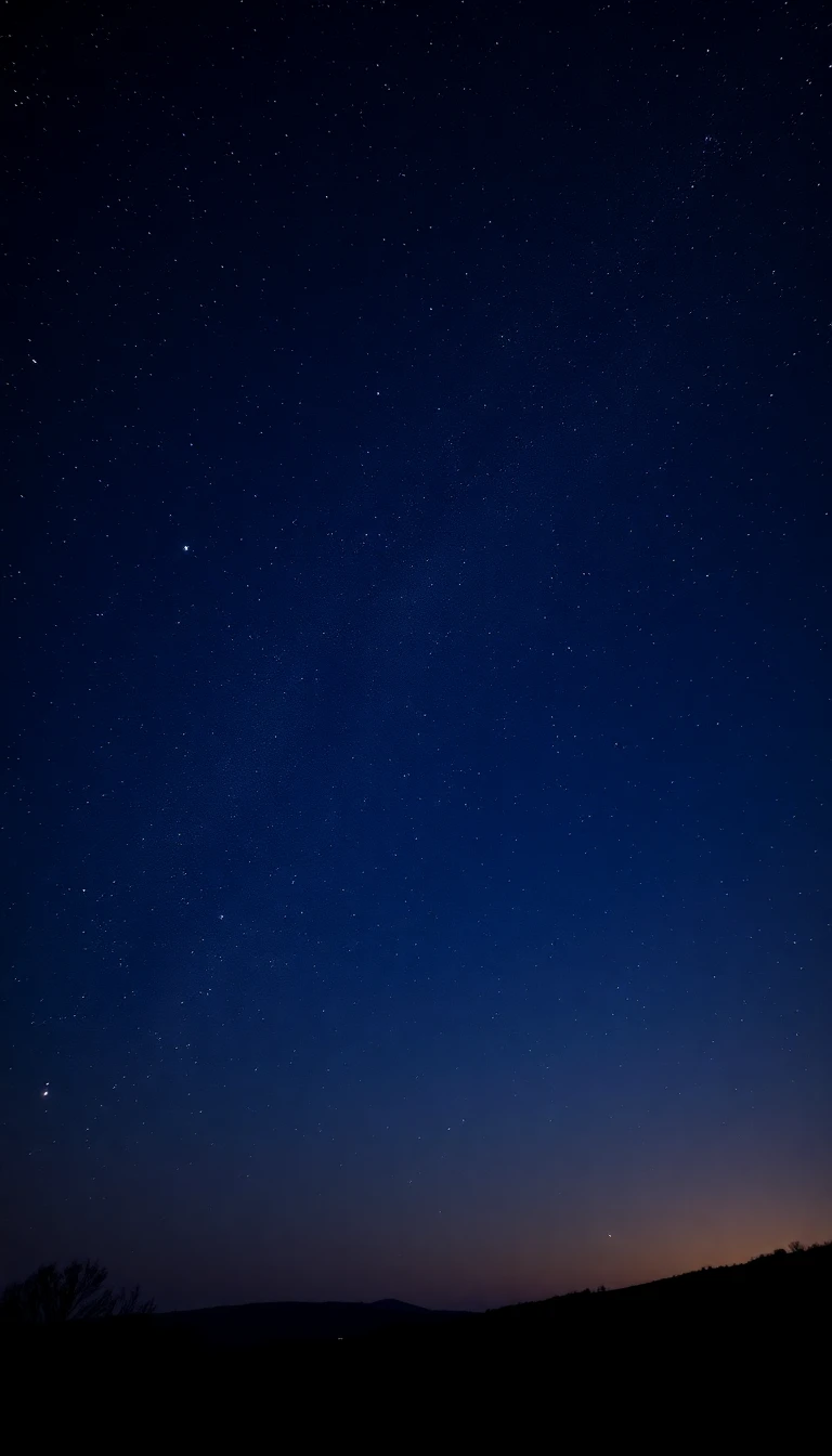 Night Sky Stars Wallpaper