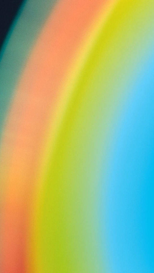 Blurred Rainbow Wallpaper iPhone