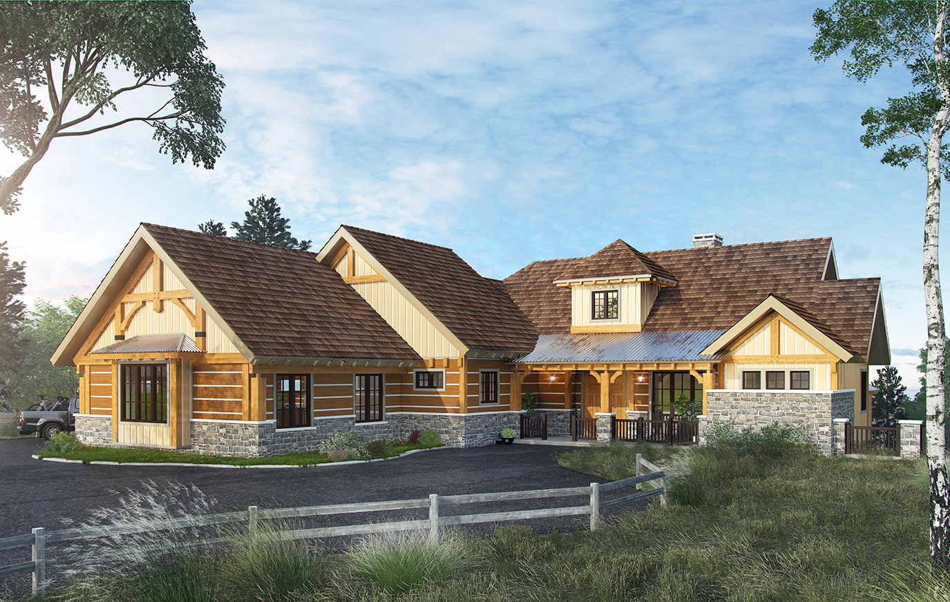 Dream Homes Plans Inspirational Home Country Farmhouse House